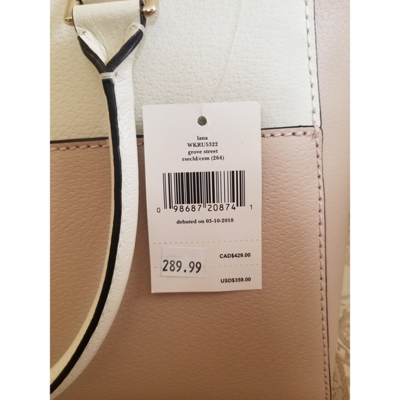 NWT Kate Spade Grove Street Lana Satchel - Picture 11 of 12